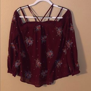 Off the shoulder top